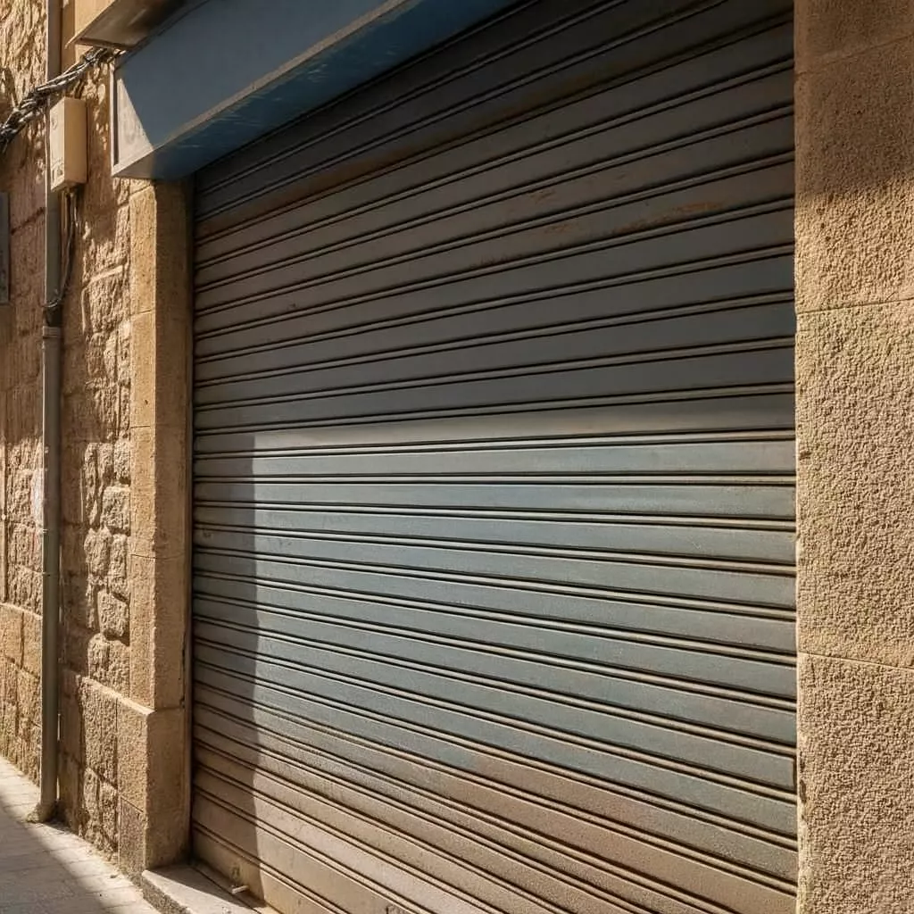 Persiana metálica comercial